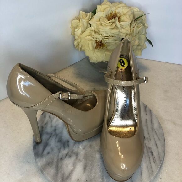 Chinese Laundry nude platform heels size 9 - Picture 7 of 11